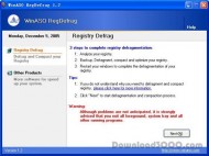 WinASO RegDefrag screenshot